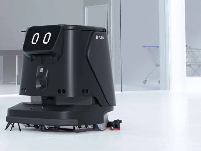PUDU CC1 Pro, robot de nettoyage autonome — visuel officiel PUDU Robotics