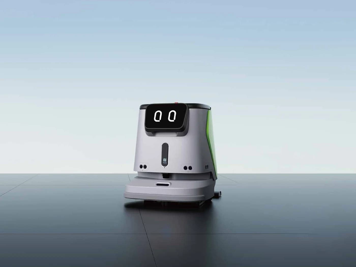 PUDU CC1, robot de nettoyage commercial — visuel officiel PUDU Robotics